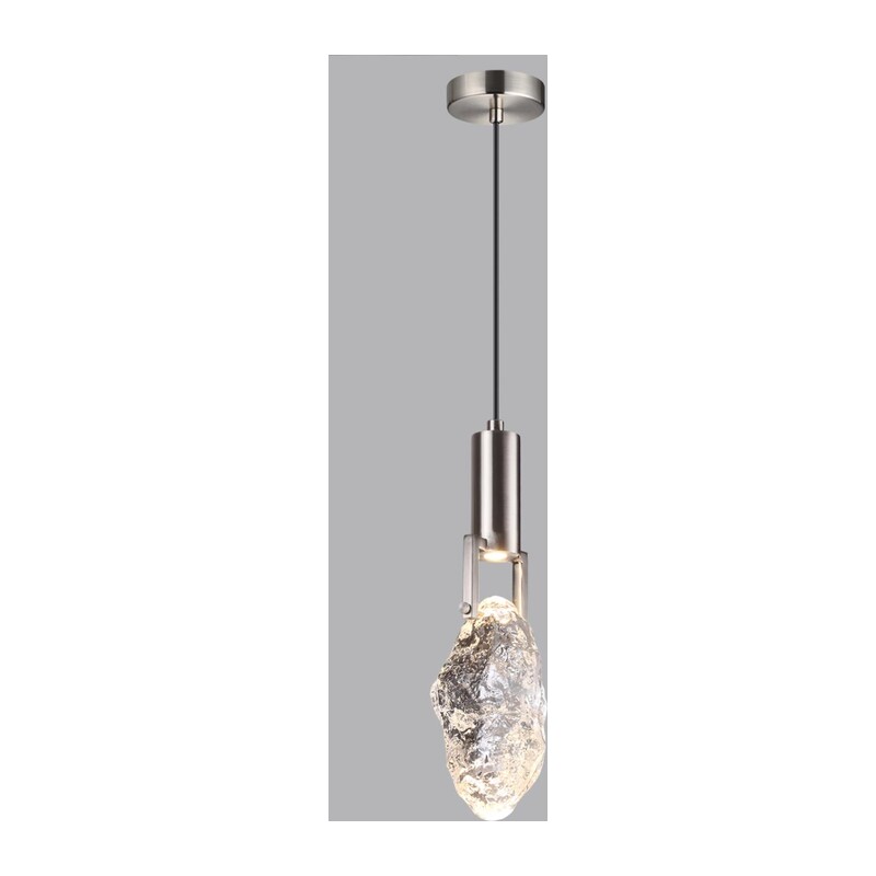 6696/5L MIDCENT ODL24 239 Подвесной светильник матовый никель/металл/стекло IP20 LED 5W 200Лм 3000K LIA 4