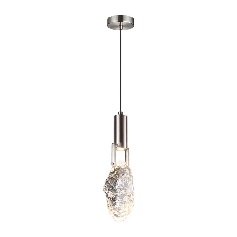 6696/5L MIDCENT ODL24 239 Подвесной светильник матовый никель/металл/стекло IP20 LED 5W 200Лм 3000K LIA