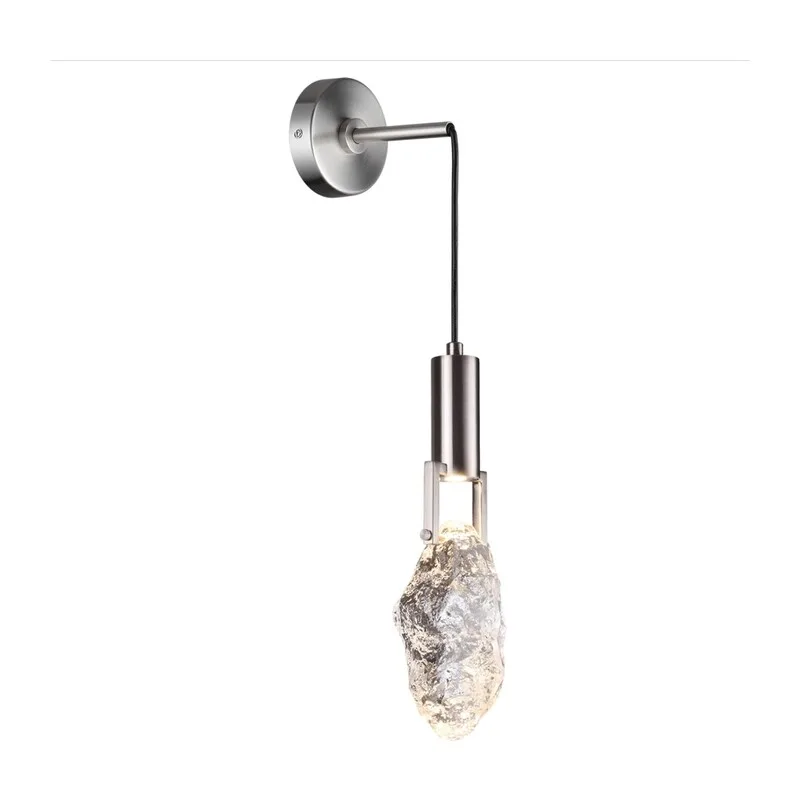 6696/5WL MIDCENT ODL24 239 Настенный светильник матовый никель/металл/стекло IP20 LED 5W 200Лм 3000K LIA