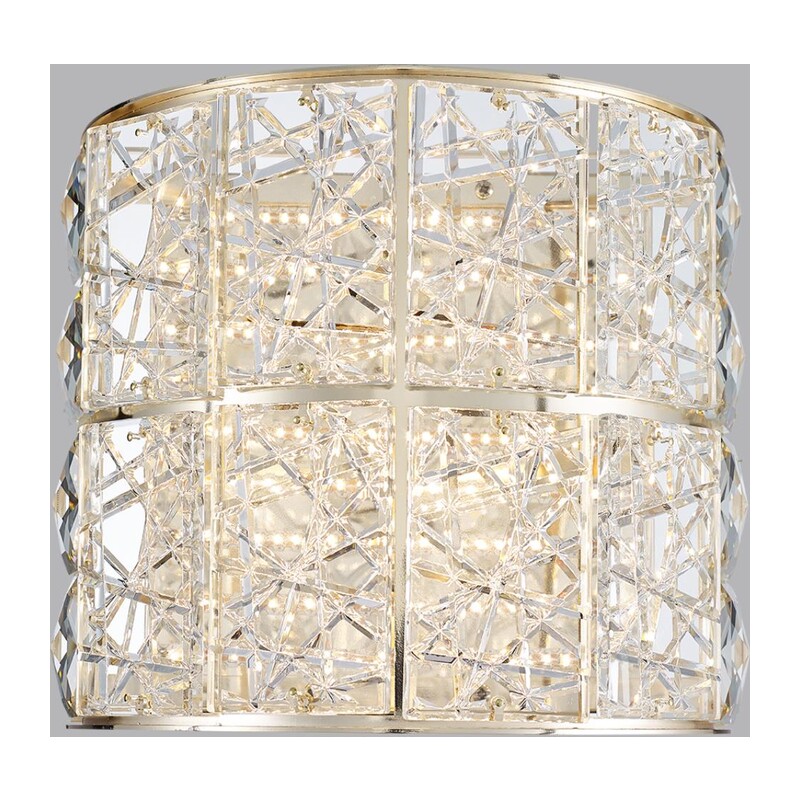 5071/32WL HALL ODL24 595 золото/прозрачный/металл/хрусталь/стекло Бра LED 15W 3700K VERSION 3