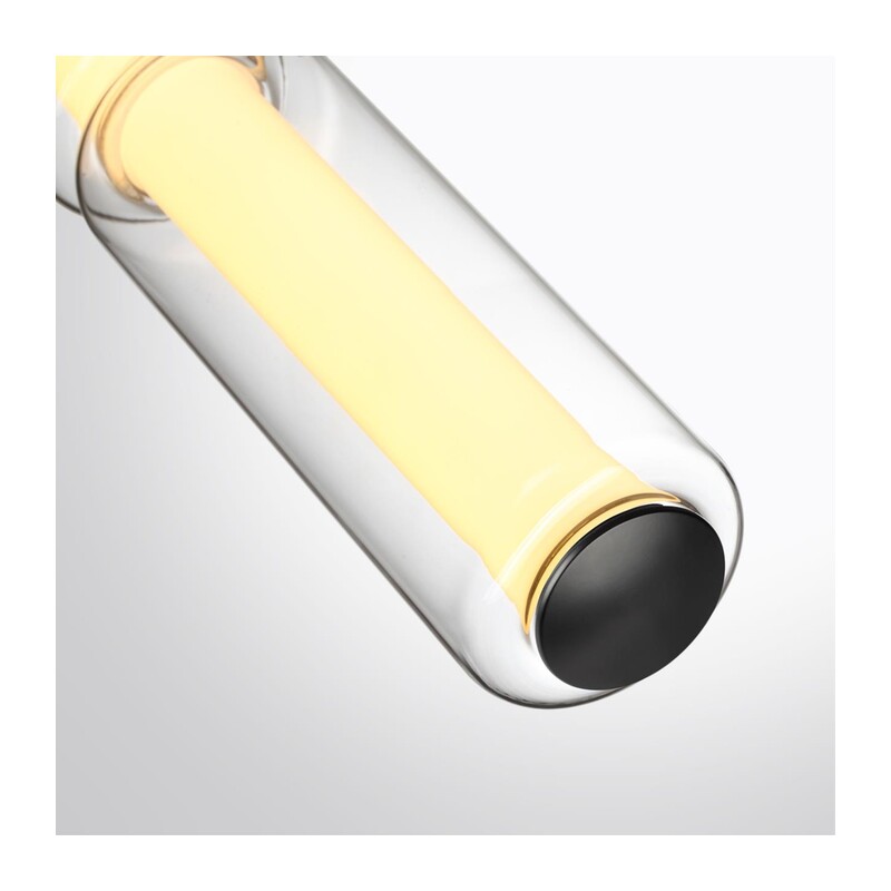 6698/19L L-VISION ODL24 147 Подвесной светильник черный/металл/акрил/стекло IP20 LED 19W  3000K FAU 2