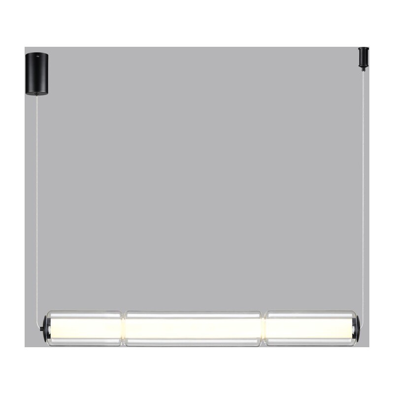 6698/19L L-VISION ODL24 147 Подвесной светильник черный/металл/акрил/стекло IP20 LED 19W  3000K FAU 4