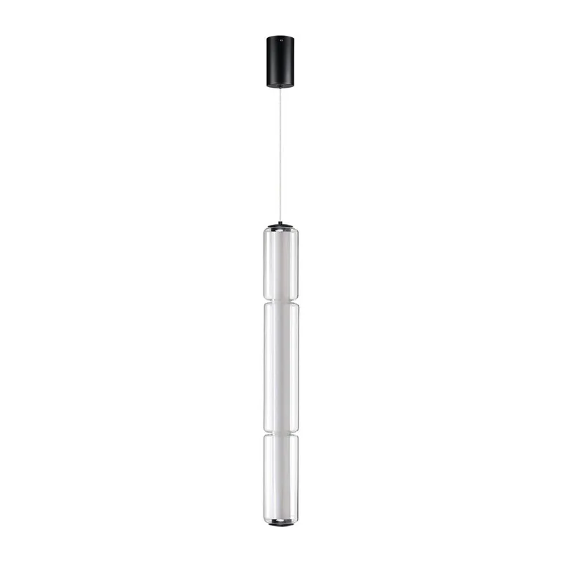 6698/19L L-VISION ODL24 147 Подвесной светильник черный/металл/акрил/стекло IP20 LED 19W  3000K FAU