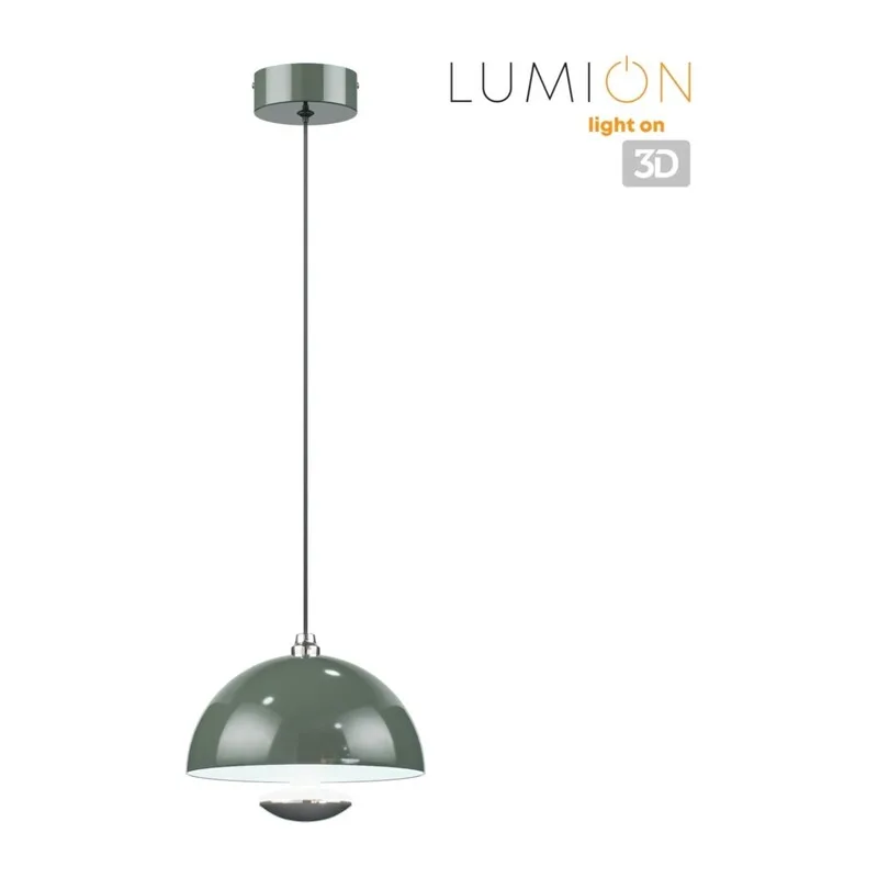 6569/6L LEDIO LN26 402 белый/серый, хром/металл, акрил/ Подвес  3000/4000/6000К LED 6W 220V GLOBE 2