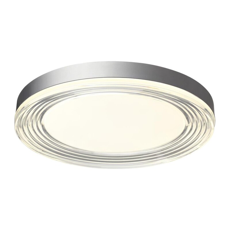 7728/112L MITRA LED SN 541 Светильник металл/акрил/серебро/прозрачный LED 112Вт 4000K D500 IP20 INFINITA 4