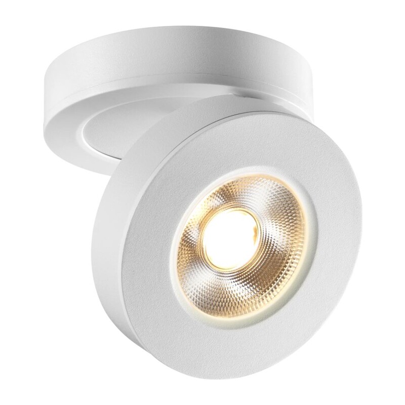 359409 OVER NT24 422 белый Светильник накладной/встраиваемый IP20 LED 5W 220V 3000K 240Лм GRODA