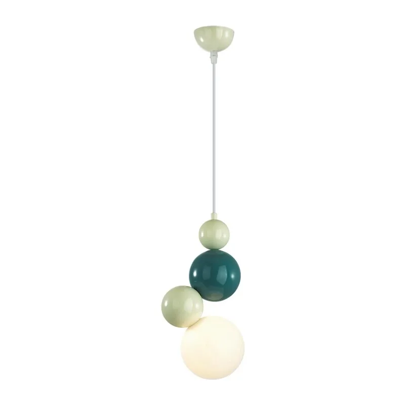8008/1A MODERNI LN24 000 белый, голубой/белый металл/пластик Подвес G9 LED 5W 220V BALLONS 2