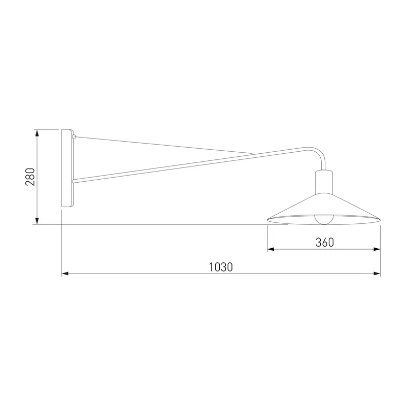 Настенный светильник 10437 TK Lighting 4