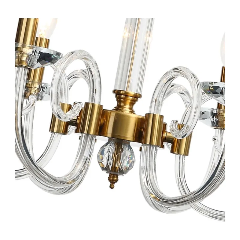 Люстра подвесная Stilfort 1050/03/06P серия Glass / Гласс 2