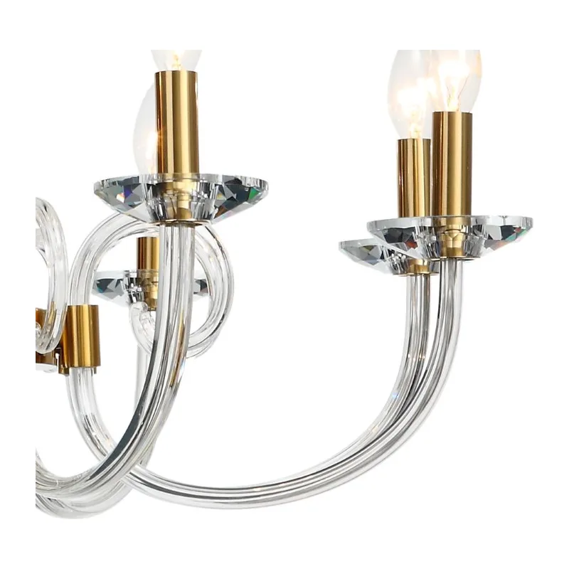 Люстра подвесная Stilfort 1050/03/08P серия Glass / Гласс 2