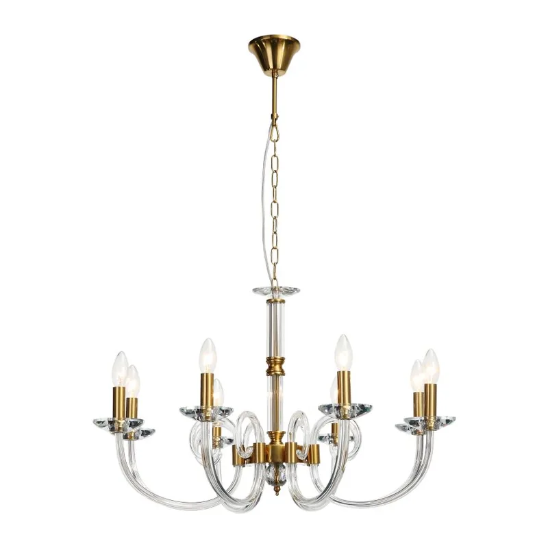 Люстра подвесная Stilfort 1050/03/08P серия Glass / Гласс