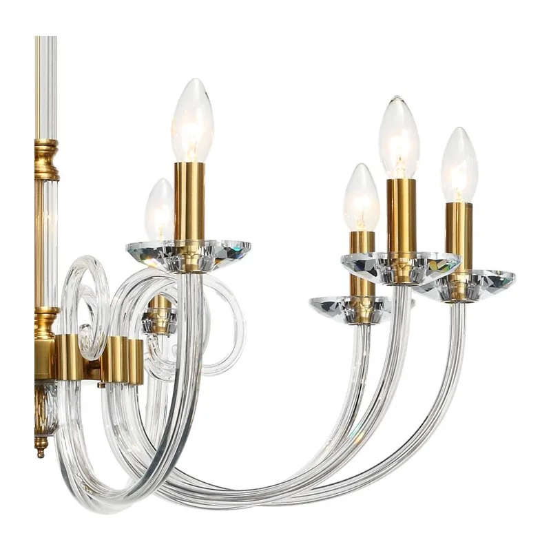 Люстра подвесная Stilfort 1050/03/10P серия Glass / Гласс 2