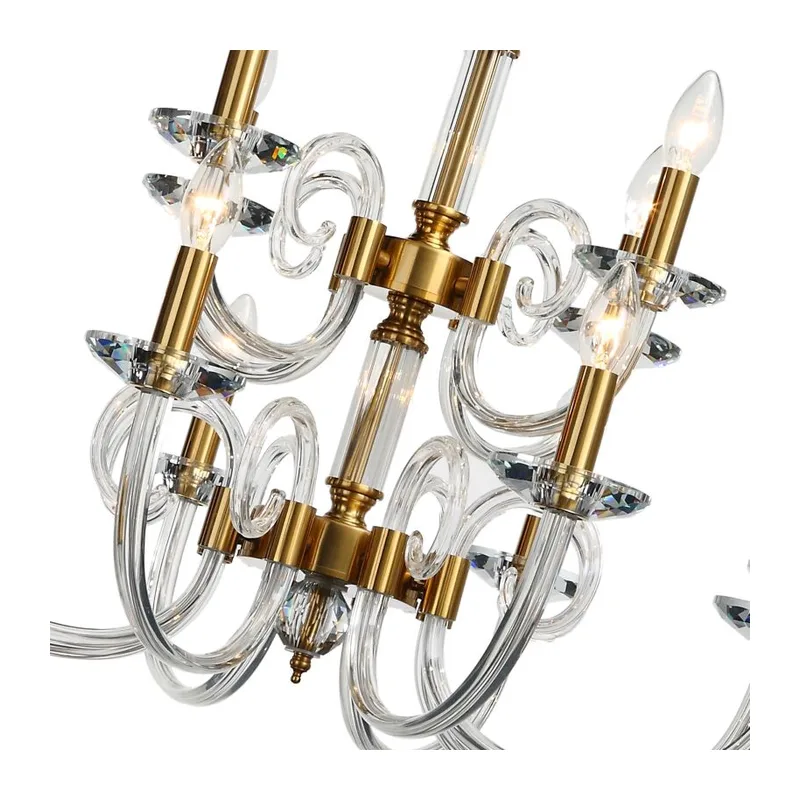 Люстра подвесная Stilfort 1050/03/12P серия Glass / Гласс 2