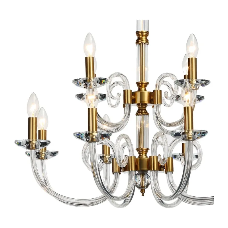 Люстра подвесная Stilfort 1050/03/12P серия Glass / Гласс 3
