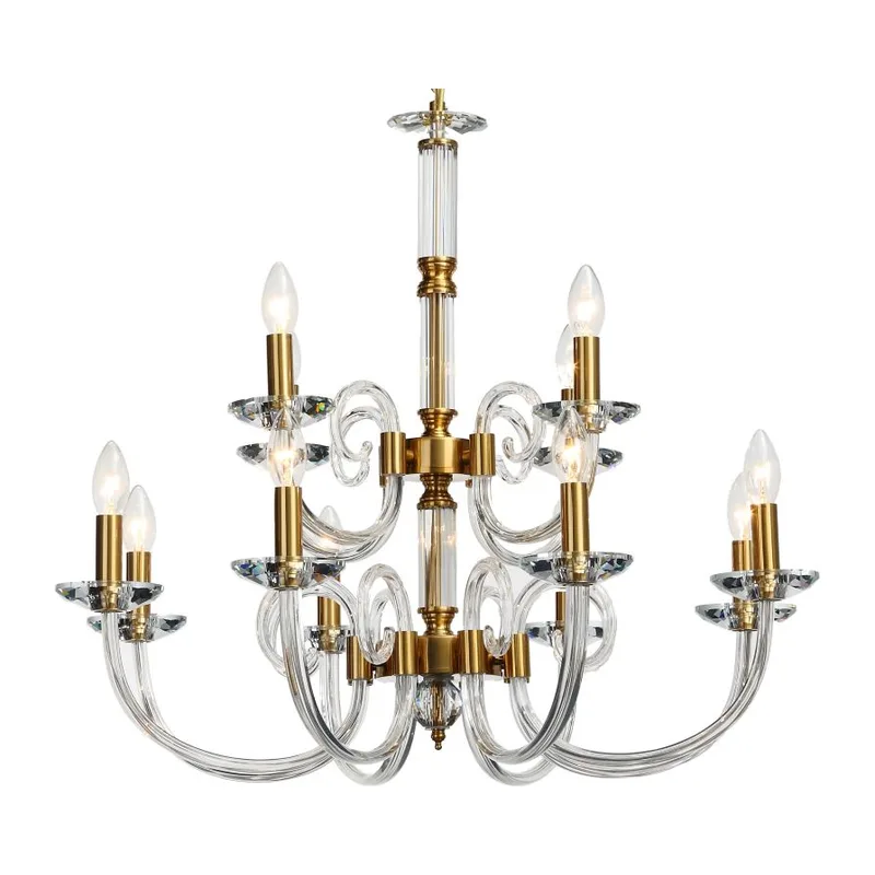 Люстра подвесная Stilfort 1050/03/12P серия Glass / Гласс 4