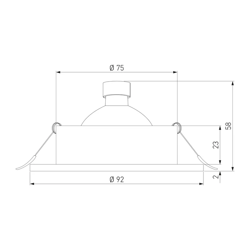 Алюминиевый точечный светильник 1061/1 MR16 WH белый Elektrostandard 3