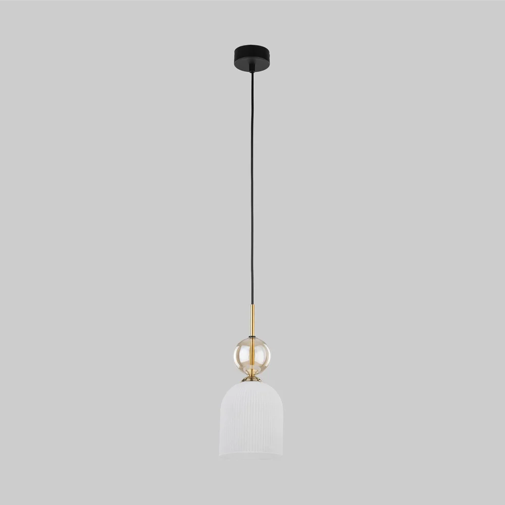 Подвесной светильник со стеклянным плафоном 11020 Sophia Cognac TK Lighting