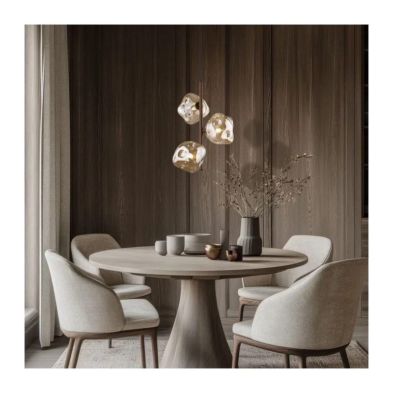 Подвесной светильник со стеклянными плафонами 11036 Lava Brown TK Lighting 2