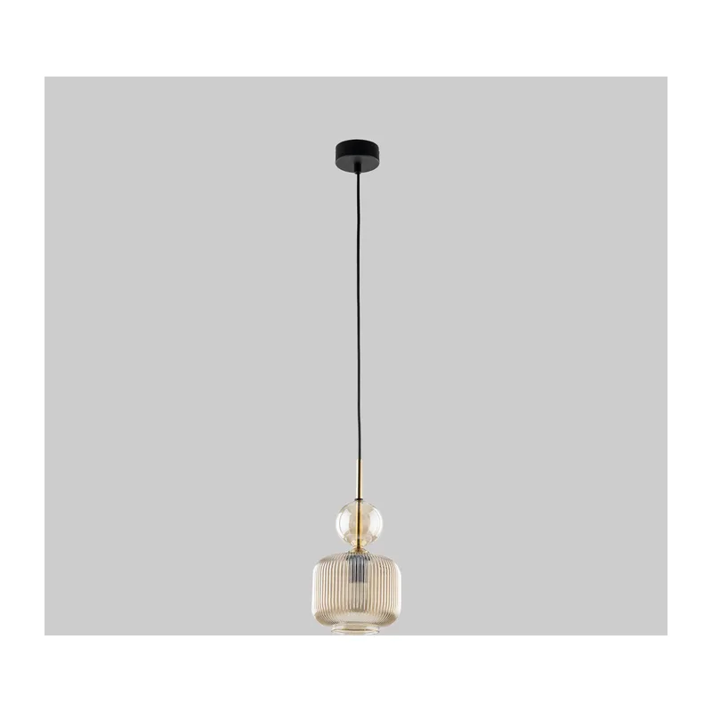 Подвесной светильник со стеклянным плафоном 11038 Sophia Cognac TK Lighting