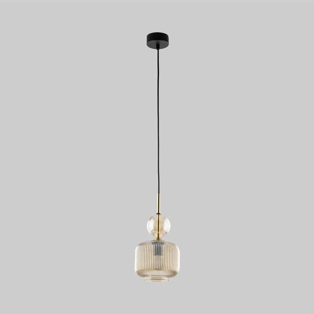 Подвесной светильник со стеклянным плафоном 11038 Sophia Cognac TK Lighting