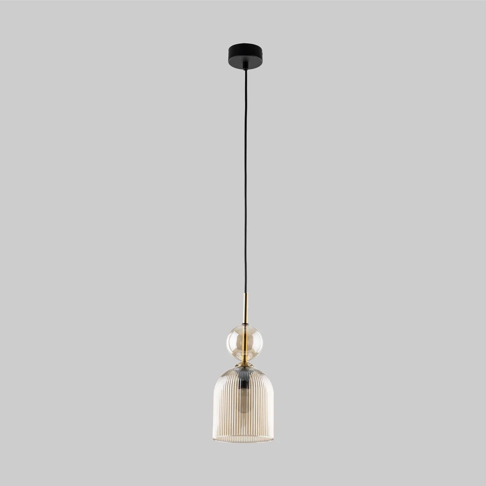 Подвесной светильник со стеклянным плафоном 11039 Sophia Cognac TK Lighting