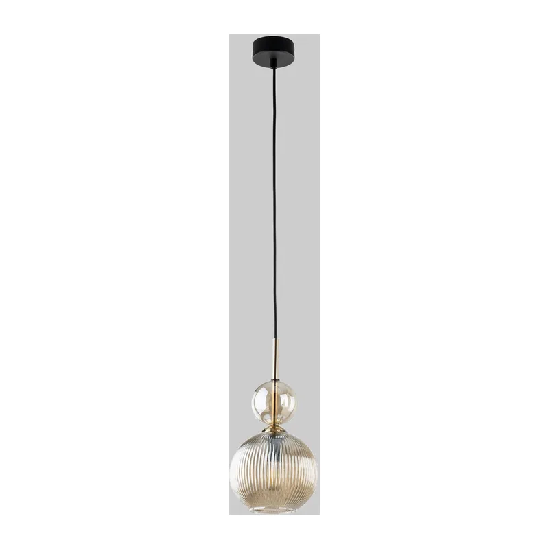 Подвесной светильник с плафонами из фактурного стекла 11040 Sophia Cognac TK Lighting