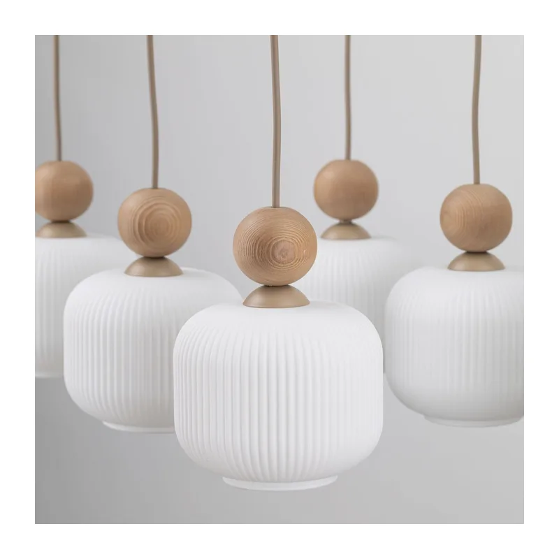 Подвесной светильник со стеклянными плафонами 11052 Ballo TK Lighting 2