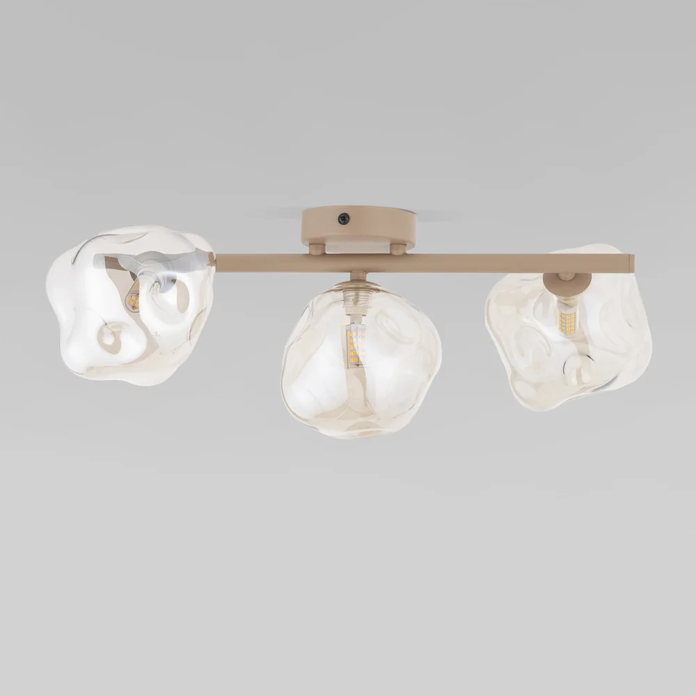 Потолочный светильник со стеклянными плафонами 11105 Lava Sabia TK Lighting