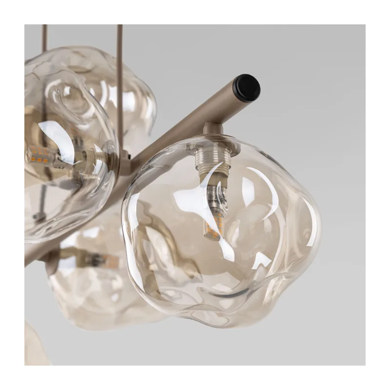 Подвесной светильник со стеклянными плафонами 11111 Lava Sabia TK Lighting 2