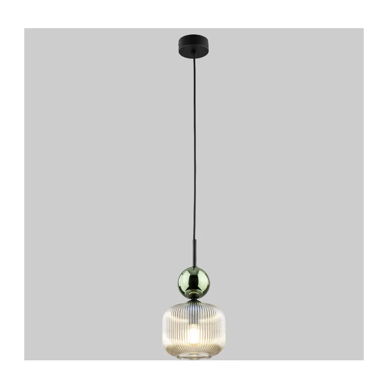 Подвесной светильник со стеклянным плафоном 11144 Sophia Green Cognac TK Lighting
