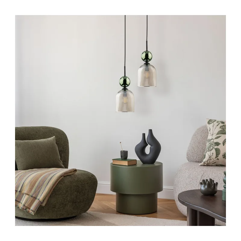 Подвесной светильник со стеклянным плафоном 11146 Sophia Green Cognac TK Lighting 2