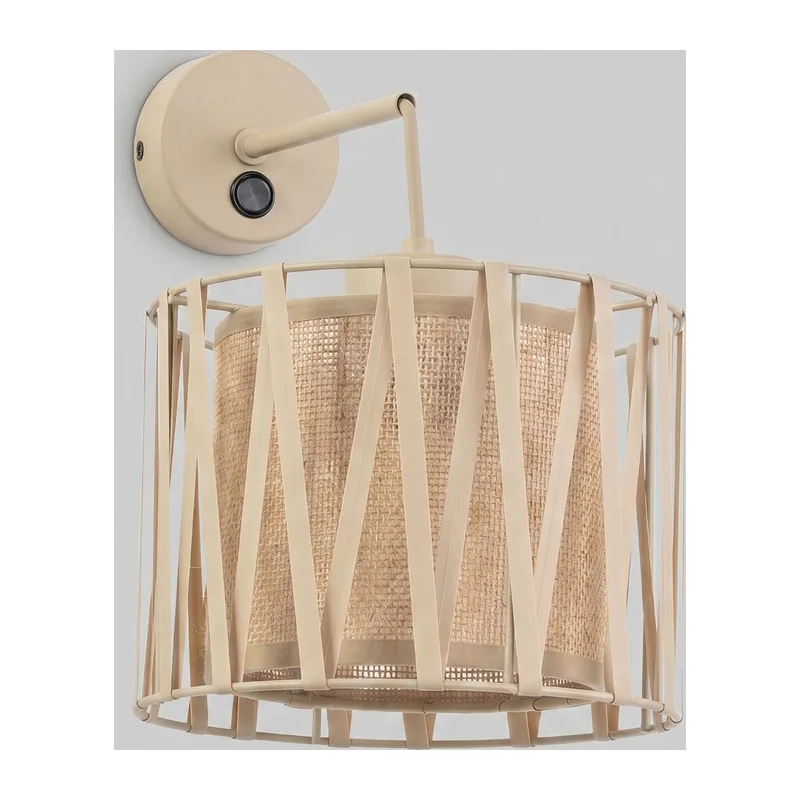 Настенный светильник с тканевым плафоном 11462 Harmony Sabia TK Lighting
