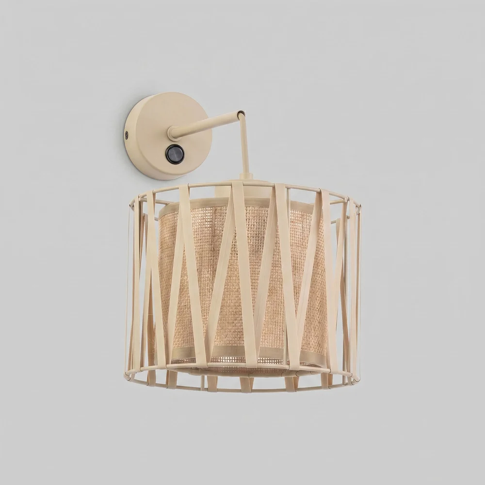 Настенный светильник с тканевым плафоном 11462 Harmony Sabia TK Lighting