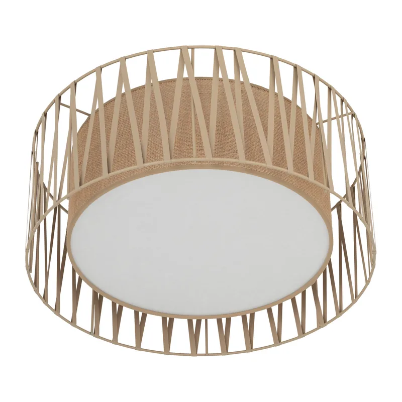 Потолочный светильник с тканевым плафоном 11464 Harmony Sabia TK Lighting 3