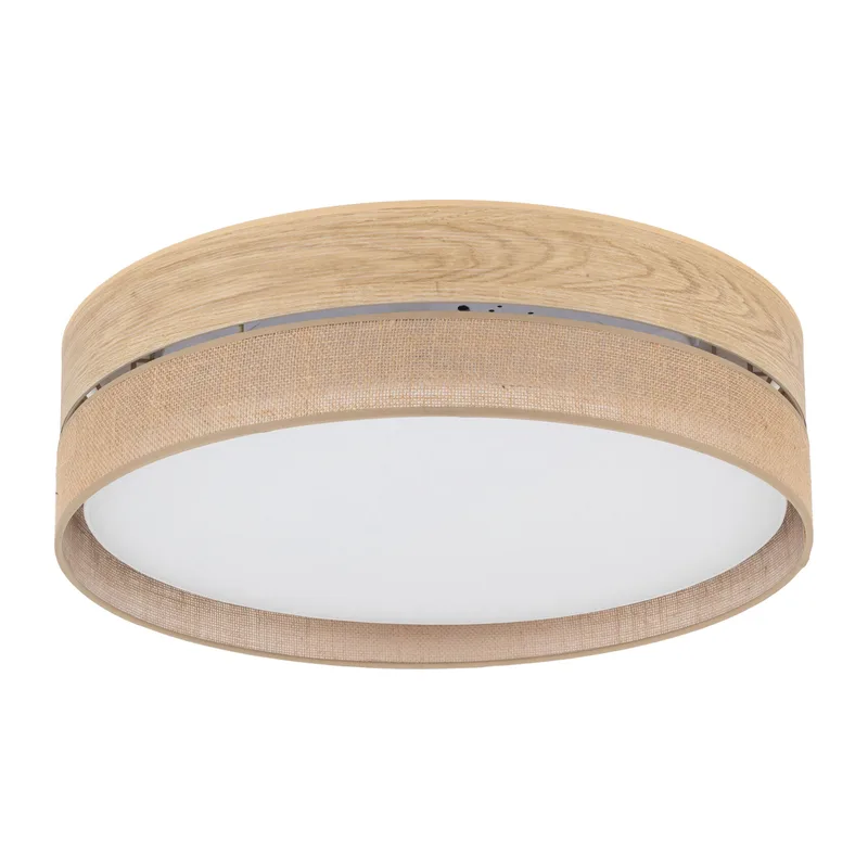 Потолочный светильник с абажуром из натурального дерева и ткани 11791 TK Lighting 3