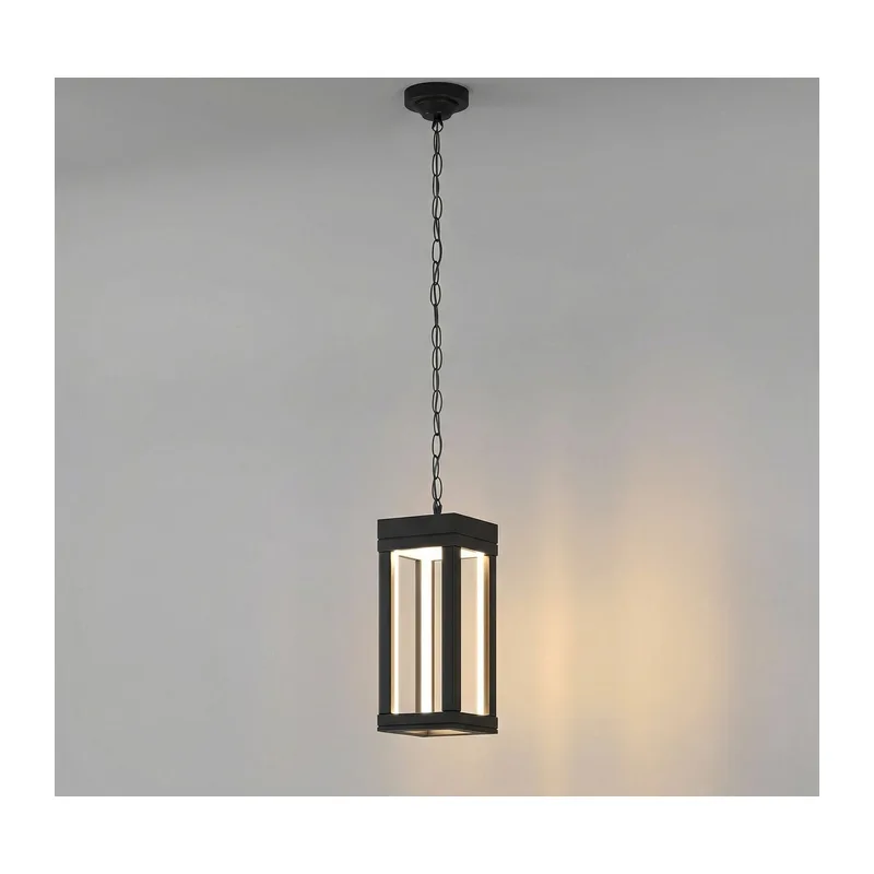 Уличный подвесной светодиодный светильник Frame LED IP54 1528 TECHNO LED черный Elektrostandard 2