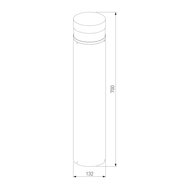 Ландшафтный светильник IP65 1532 TECHNO LED черный Elektrostandard 3