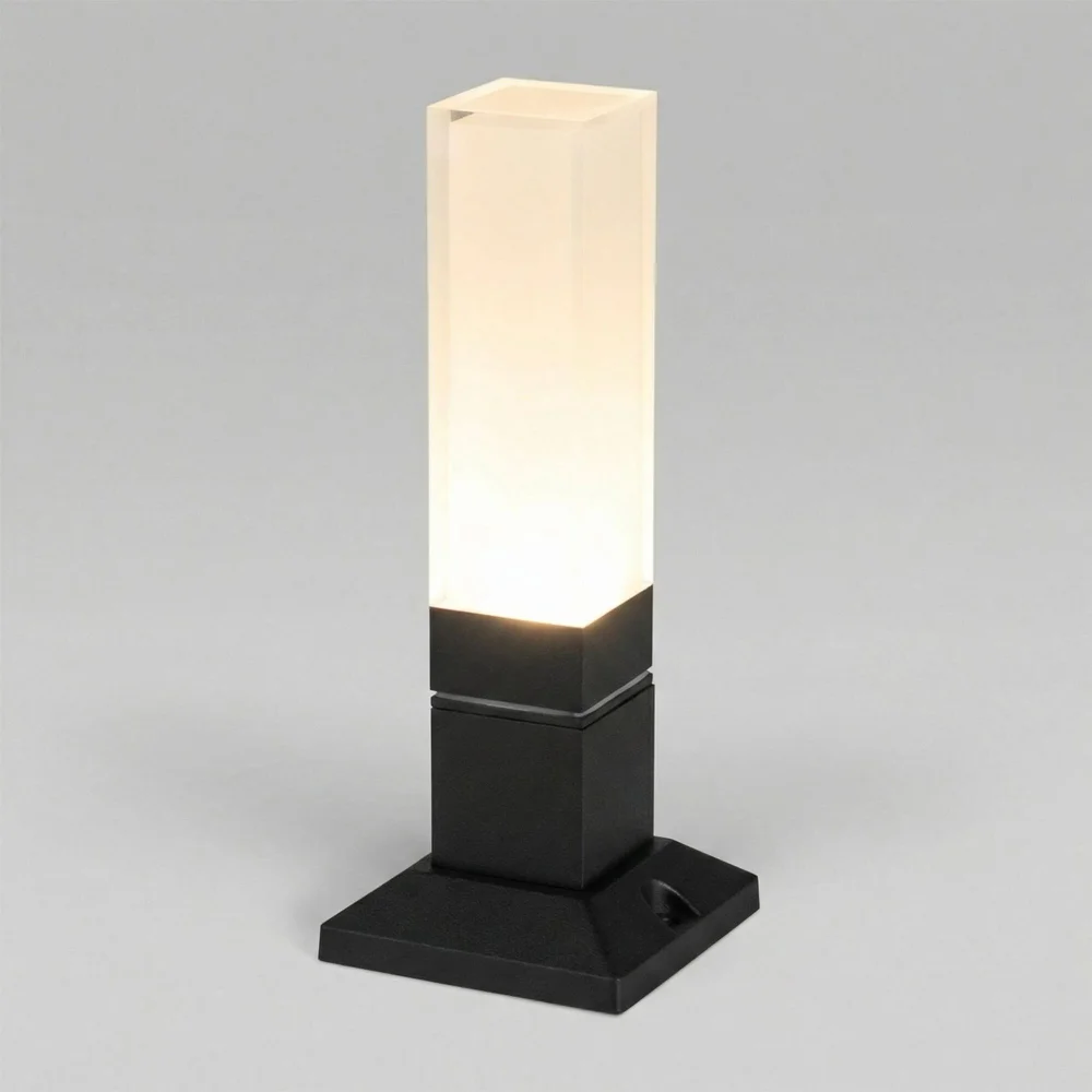 Ландшафтный светодиодный светильник чёрный IP54 1536 TECHNO LED Elektrostandard