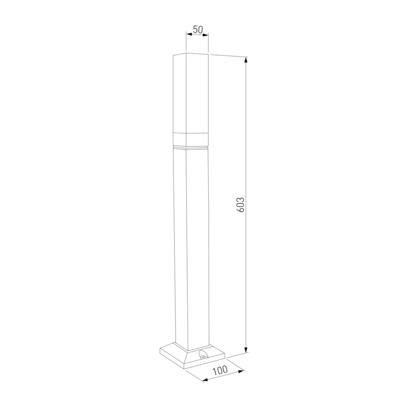 Ландшафтный светодиодный светильник чёрный IP54 1537 TECHNO LED Elektrostandard 4