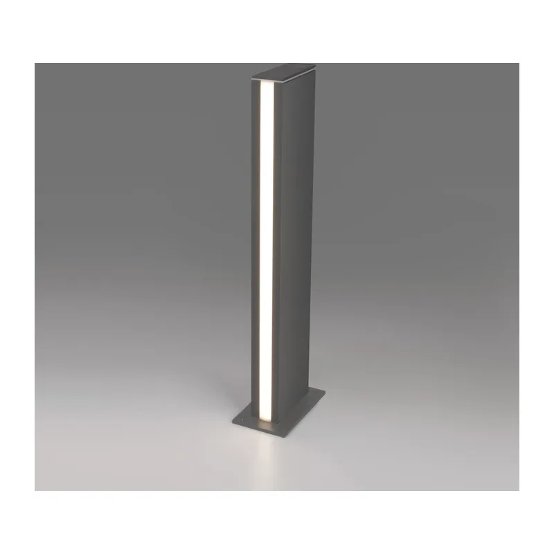 Ландшафтный светодиодный светильник Flat IP54 1538 TECHNO LED серый Elektrostandard