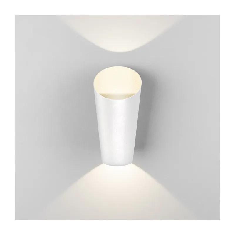 Уличный настенный светодиодный светильник Tronc IP54 1539 TECHNO LED белый Elektrostandard 2