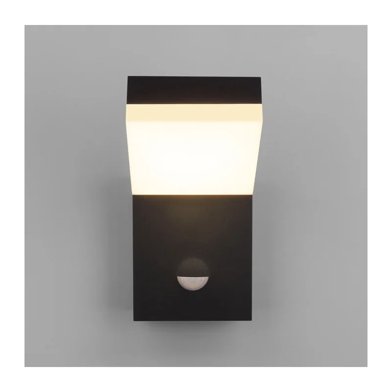 Уличный настенный светодиодный светильник Sensor IP54 с датчиком движения 1541 TECHNO LED черный Elektrostandard 2