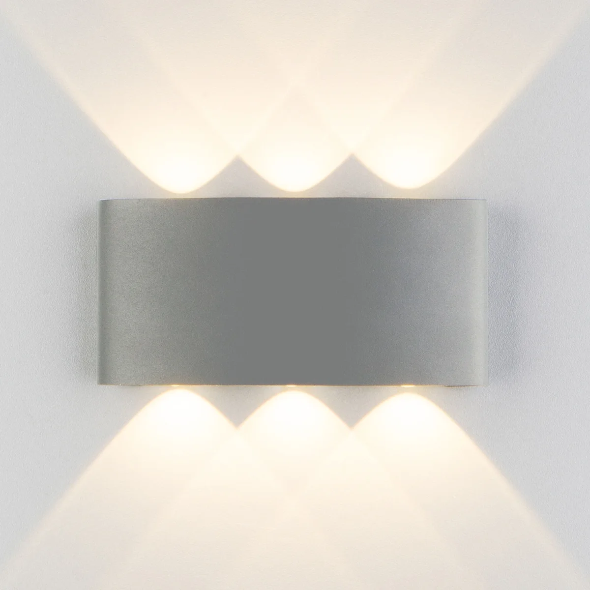 Пылевлагозащищенный светодиодный светильник Twinky Trio серый IP54 1551 Techno LED серый Elektrostandard 2