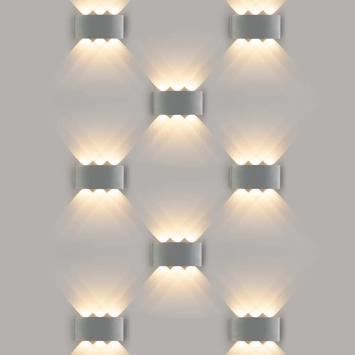 Пылевлагозащищенный светодиодный светильник Twinky Trio серый IP54 1551 Techno LED серый Elektrostandard 3