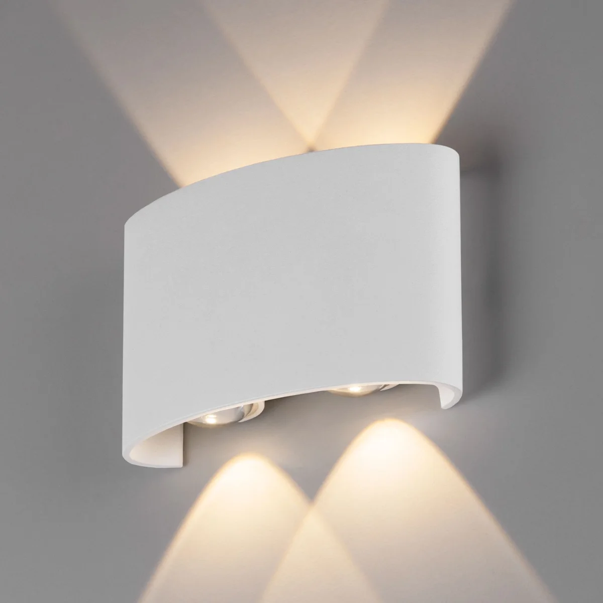 Пылевлагозащи<wbr>щенный светодиодный светильник Twinky Double белый IP54 1555 Techno LED белый Elektrostandard