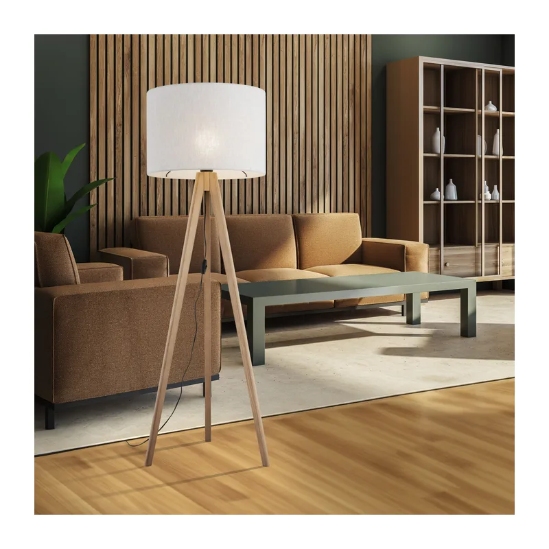 Напольный светильник с тканевым абажуром 16007 Grand TK Lighting 4