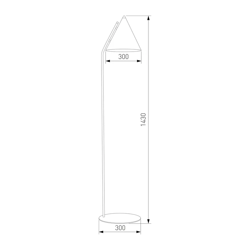 Торшер 16010 Cono TK Lighting 3