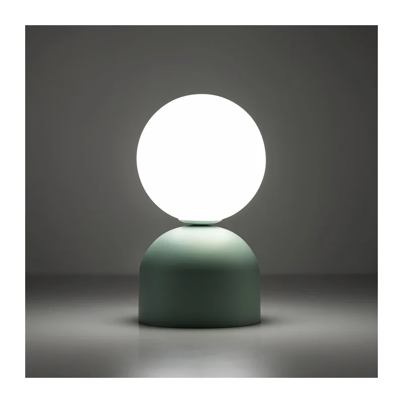 Настольный светильник со стеклянным плафоном 16039 Miki TK Lighting 3