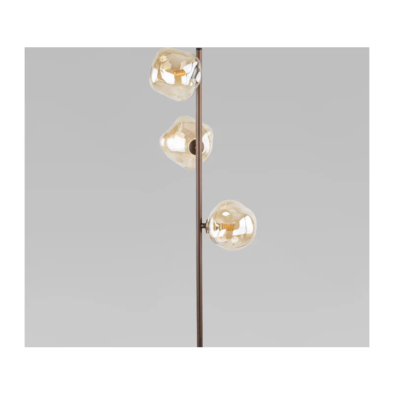 Напольный светильник со стеклянными плафонами 16150 Lava Brown TK Lighting 2