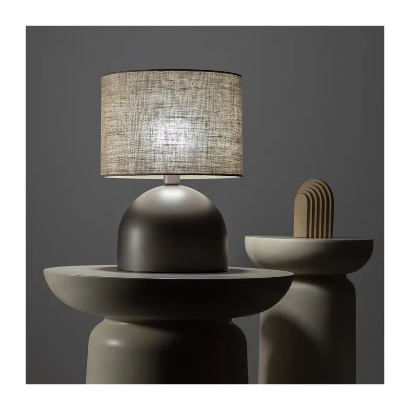 Настольный светильник с тканевым плафоном 16195 Tami TK Lighting 2